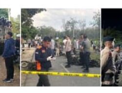 Polres Tebing tinggi  Gelar  pengamanan terhadap perkembangan situasi terkait  Bentrokan dengan warga  saat pembersihan lahan dilakukan oleh PT Bridgestone