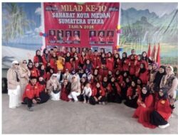Komunitas Sahabat Kota Medan Gelar  Milad 10 di rangkai pemberian Bansos Anak Yatim dan Kaum Duafa