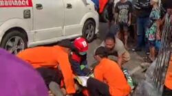 Di duga Rem Bolong,Truk Wing Boks Tabrak Sejumlah Pengendara  Sepeda Motor