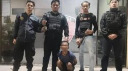 Tim Macan Polres Pelabuhan Belawan Ringkus Tersangka  diduga hendak lakukan pencurian di kawasan Yayasan Masrani HKBP Belawan
