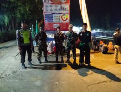 Patroli diKismantoro TNI- Linmas-Banser Bersinergi Jaga Kondusivitas Wilayah r