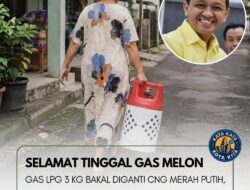 Selamat Tinggal Gas Melon 3 Kg