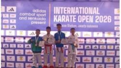Siswa UPT SMP 13 N  Medan Juara III Cabang Karate Ajang Adidas  Internasional Karate Open 2026 di Ciracas,Jakarta
