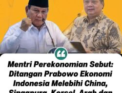 Menteri Koordinator Bidang Perekonomian Airlangga Hartarto Nyatakan  pertumbuhan ekonomi Indonesia pada kuartal pertama tahun 2026 Capai 5,61 persen, Lampaui negara-negara seperti China, Singapura, Korea Selatan, Arab Saudi, dan Amerika Serikat, serta Jadikan salah satu  tertinggi di antara negara-negara G20