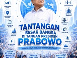 Belum Genap2th Prabowo Di Tuntut Selesaikan Masalah, Adilkah