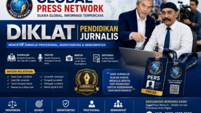 Global Press Network Hadirkan Program Pembinaan: Wartawan Pemula Akan Dilatih Menulis Secara Sistematis