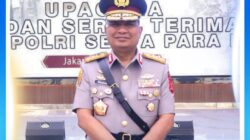 Kapolri Jenderal Pol. Listyo Sigit Prabowo Lantik Irjen Pol. Ruddi Setiawan, S.I.K., S.H., M.H., Kapolda Aceh dalam Gelar Upacara pelantikan di Mabes Polri