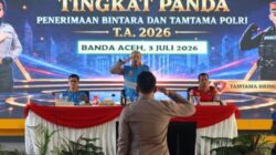 Polda Aceh  Gelar Sidang Terbuka Penentuan Kelulusan Akhir Tingkat Panda Penerimaan Terpadu Bintara dan Tamtama Polri 2026