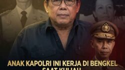 Anak Kapolri ini Kerja di bengkel Saat Kuliah, Tapi Alasan  di balik nya Jauh Lebih Dalam Dari yang kita Nilai, Suatu Contoh Teladan yang baik