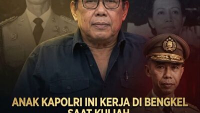 Anak Kapolri ini Kerja di bengkel Saat Kuliah, Tapi Alasan  di balik nya Jauh Lebih Dalam Dari yang kita Nilai, Suatu Contoh Teladan yang baik