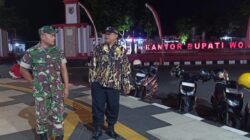 Patroli Malam TNI di Jantung Kota Wonogiri, Serka Jumadi Pastikan Situasi Tetap Aman dan Kondusif