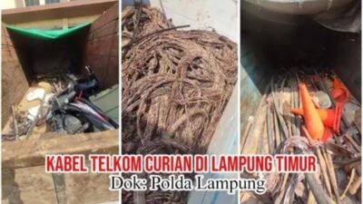 Terbongkarnya Dugaan Pencurian Kabel PT Telkom, Berawal dari Temuan Tim PPWI di Lampung Timur
