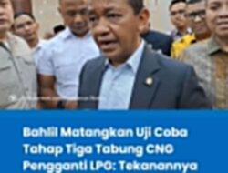 Indonesia Uji Coba tabung CNG Tahap 3, Pengganti LPG