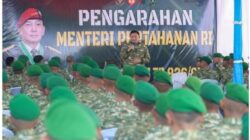 Menhan Sjafrie Sjamsoeddin Perpanjang kunjungan kerja ke Area Pengerahan Yonif TP 936/Satria Joyokusumo, Pati, Jawa Tengah Tinjau  Batalyon Infanteri Teritorial  936/Satria Joyokusumo