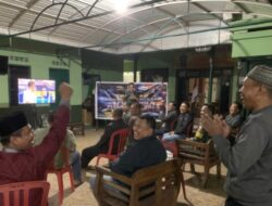 Kodim Wonogiri Dan Jajaran Koramil Menggelar Nobar Kebangsaan Piala Dunia
