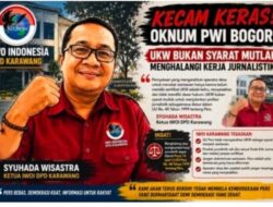 Ketua IWOI, Kecam keras Pernyataan kontroversial  oknum Pengurus Persatuan Wartawan Indonesia Kabupaten Bogor