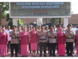 Kapolres Lebak Pimpin Upacara Sertijab Kasat Reskrim, Kasi Humas, dan Kapolsek Jajaran