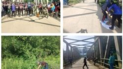 Kapolsek Air Besar IPDA Dedi Iskandar, Gelar kegiatan Gotong Royong Bersama Forkopimda,Wujud Sinergisitas Pada  Masyarakat