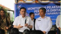 Luhut Apresiasi Komitmen Pemkab Taput Jalankan Digitalisasi Penyaluran Bansos