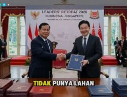 Era Presiden Prabowo Subianto: Baru Kali Ini Singapura Datang Mengemis Ke Indonesia, Setelah Merampok Selama 30 Tahun.