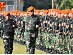 Satuan Tugas Korpasgat Pengamanan Perbatasan Kewilayahan RI–Papua Nugini Tahun Anggaran 2025