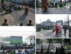 Kodim 0208/Asahan Gelar Nobar Argentina vs Swiss di CFD, Masyarakat Antusias Saksikan Laga Dramatis