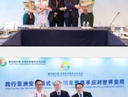 Delegasi Indonesia,Laksma TNI Salim,.M.Phil, Kapusjianmar Seskoal Ikuti The 4th China ASEAN Defense Think Thank Exchange Program dilaksanakan di Kunming,China