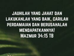 Renungan Rohani, Tema besar: Didamaikan untuk Suatu Tujuan
