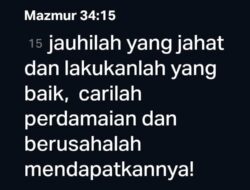 Renungan Kristiani: SHALOM ALEICHEM Happy Monday