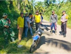 Camat Muara Sahung, Ahmad Gusran,S.Sos, bersama seluruh Forkopimda Laksanakan kegiatan tebas bayang di jalan Lintas Provinsi jalan lintas Muara Saung