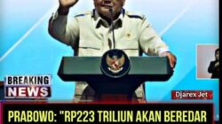 VIRAL! Prabowo: “Rp223 Triliun Akan Beredar di Desa-Desa”, Kopdes Merah Putih Disebut Siap Dongkrak Ekonomi Rakyat