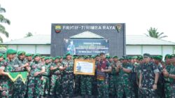 Pangdam I/BB Kunjungi Brigif 7/Rimba Raya, Ingatkan Prajurit selalu Bersyukur, Disiplin, dan Bijak Bermedia Sosial