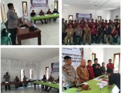 KapolsekS.H., Hadiri kegiatan Musdes Pembentukan Tim Penyusunan Rencana Kerja Pemerintah Desa, Desa Saham Tahun 2026
