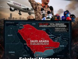 Kelompok militan Ansarullah (Houthi) di Yaman Keluarkan maklumat darurat melarang keras seluruh maskapai penerbangan sipil komersial internasional untuk melintasi koridor udara Arab Saudi
