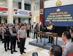 Masyarakat Sumut  Desak Kapolri Jenderal Polisi Listyo Sigit Prabowo  Segera Tolak Banding diajukan Kompol Dedi Kurniawan  terhadap putusan Pemberhentian Tidak Dengan Hormat