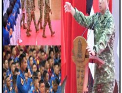Sebanyak 1.173 Calon Perwira Remaja (Capaja) TNI-Polri Tahun 2026 Terima Pembekalan dari Menteri Pertahanan RI, Panglima TNI, dan Kapolri di GOR A. Yani Mabes TNI, Cilangkap, Jakarta