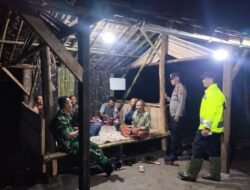 Patroli Malam TNI-Polri di Jatisrono, Wujudkan Wilayah Aman Dan Nyama