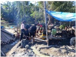 Kodim 0208Asahan Hadirkan akses air bersih bagi masyarakat Desa Kapal Merah, Kecamatan Nibung Hangus, Kabupaten Batu Bara
