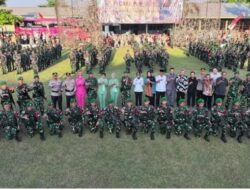 Wali Kota Kediri Beri Penghormatan kepada Prajurit Yonif 521/DY yang Sukses Jalankan Misi Perbatasan RI-PNG