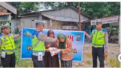 Polres Batubara Gelar Kegiatan Sosial “Minggu Kasih “dengan Pembagian Bansos