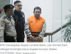 KPK Tetapkan Bupati Lombok Barat, Lalu Ahmad Zaini, Jadi tersangka kasus dugaan korupsi