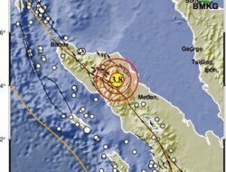 Info Gempa Berpusat di Provinsi Aceh, Kabupaten Gayolues