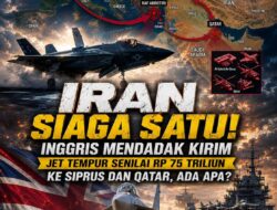 Eskalasi konflik bersenjata di kawasan Timur Tengah kian membara setelah Kementerian Pertahanan Britania Raya Ambil keputusan Kejutkan dengan Pengerahan Armada Perang