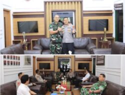 Perkuat Sinergi TNI-Polri, Kapolres Langkat Silaturahmi dengan Dandim 0203/Langkat