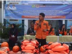 Badan BPBD Kota Medan Gelar sosialisasi dan Simulasi Penanggulangan Bencana kepada Peserta didik SMP Pertiwi Medan