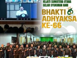 Segenap Jajaran Kejatisu Muhibuddin, SH.,MH Ikuti Peringatan Hari Bakti Adhyaksa 2026