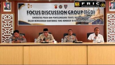 Sinergitas Polri dan Penyelenggara Travel Haji dan Umrah dalam Mewujudkan Kamtibmas yang Kondusif di Kabupaten Kuningan” yang