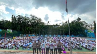 Polsek Sekupang Perkuat Karakter Pelajar Gelar Edukasi Kamtibmas  Kegiatan MPLS SMAN 1 Batam