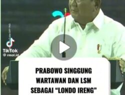 Ucapan “Londo Ireng” Mengkhianati Mandat Konstitusi dan Kedaulatan Rakyat*