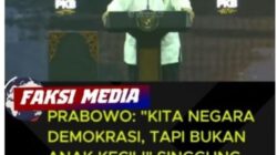 Tanggapan Terkait Pernyataan Prabowo Subianto Pada Harla Ke-28 PKB : Tidak ada Yang Keliru, Ini Panggilan Untuk Kembali Pada Tujuan Sebenarnya